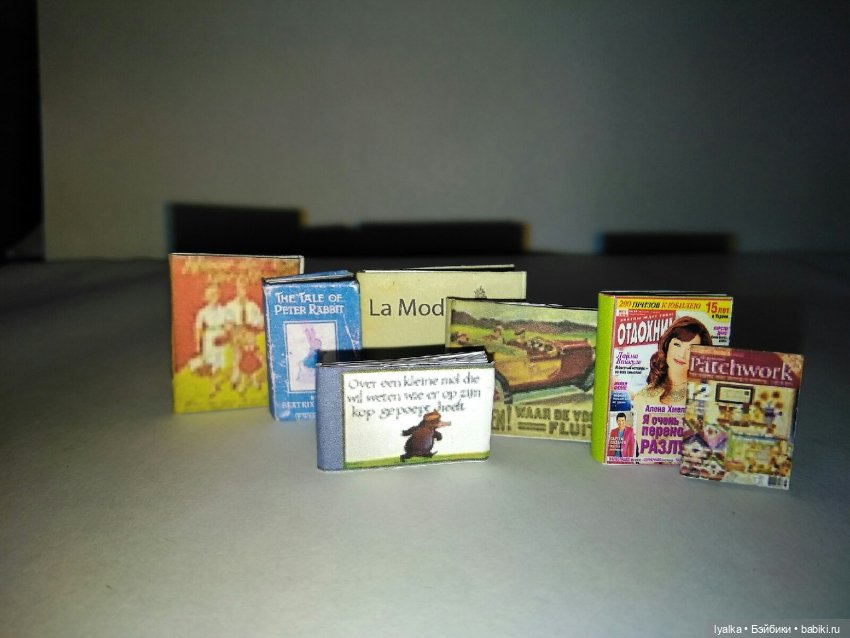 Книг много не бывает — Кукольная миниатюра своими руками: еда (фото 10)