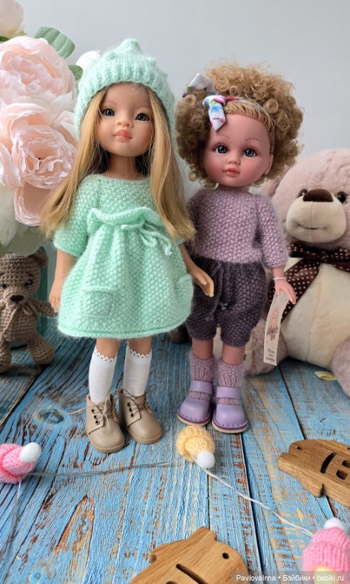 Подарила мама куклу — Испанские куклы (разное): Vestida de Azul (фото 5)