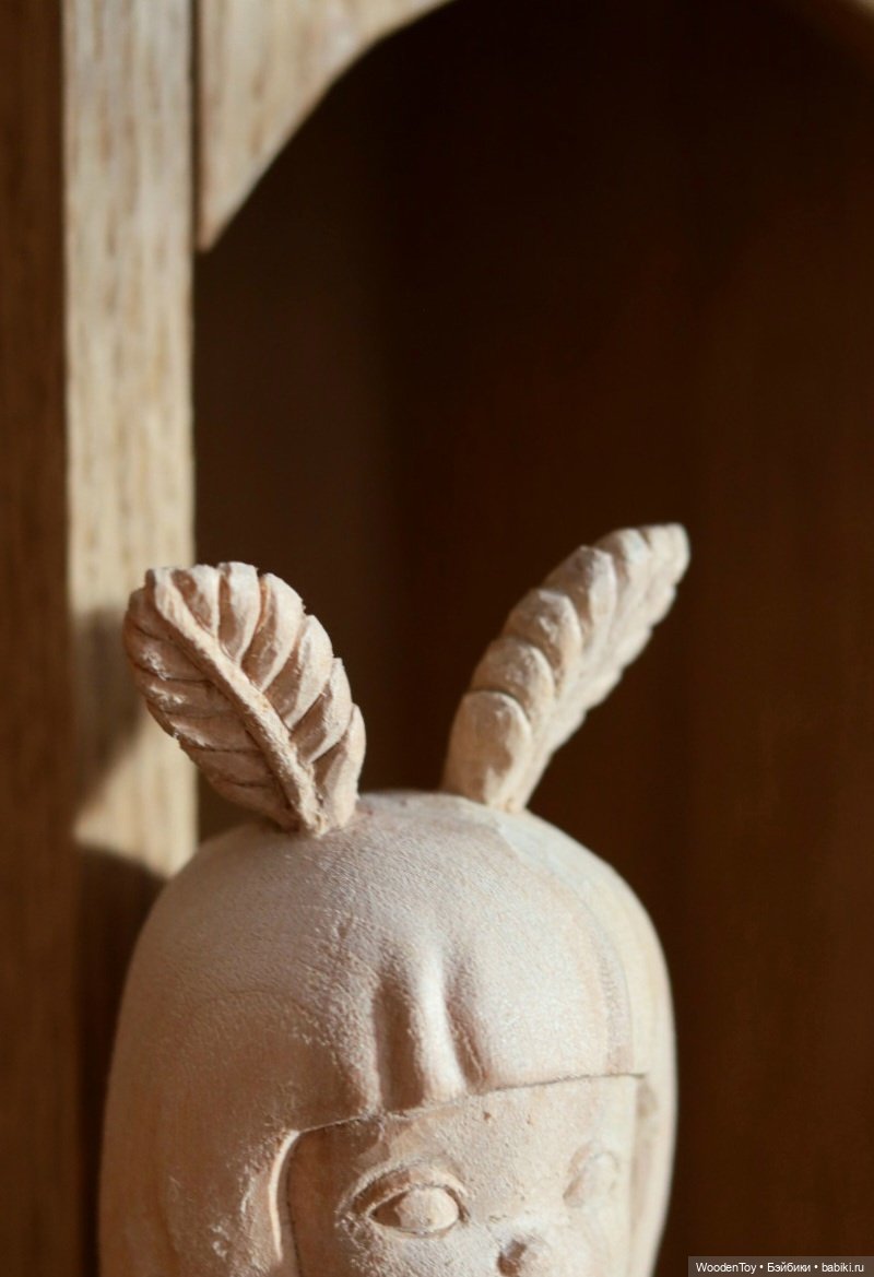 Ко мне прилетел мотылек — Авторские куклы из дерева