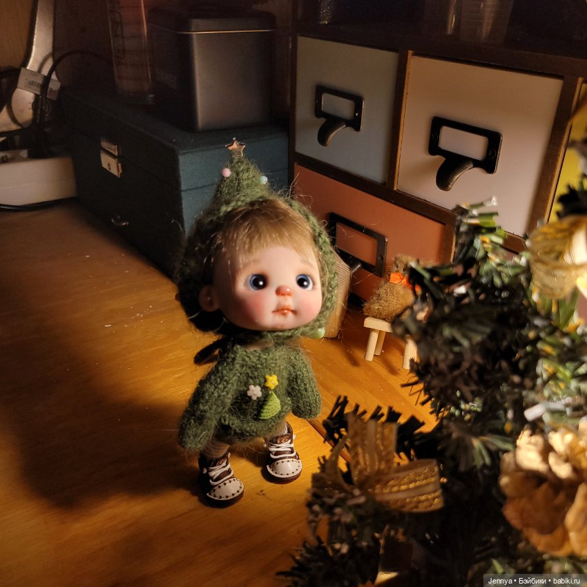 Ой мамочка, елка такая большая? 🎄👀🐻 (фото 3)