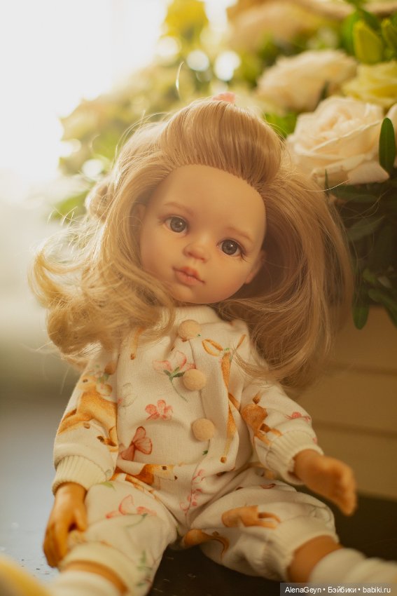 Нежная девочка ООАК PR — ООАК Paola Reina (Паола Рейна) и испанских кукол: перерисовка (фото 2)