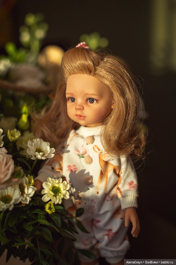 Нежная девочка ООАК PR — ООАК Paola Reina (Паола Рейна) и испанских кукол: перерисовка