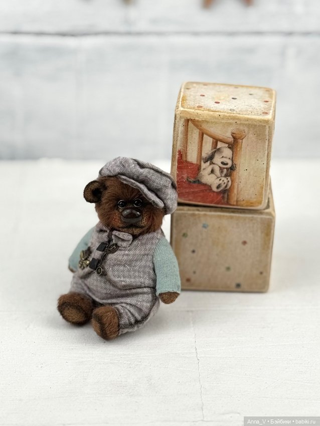 Тедди мишка Степан — Авторские мишки Тедди и друзья: фото (фото 5)