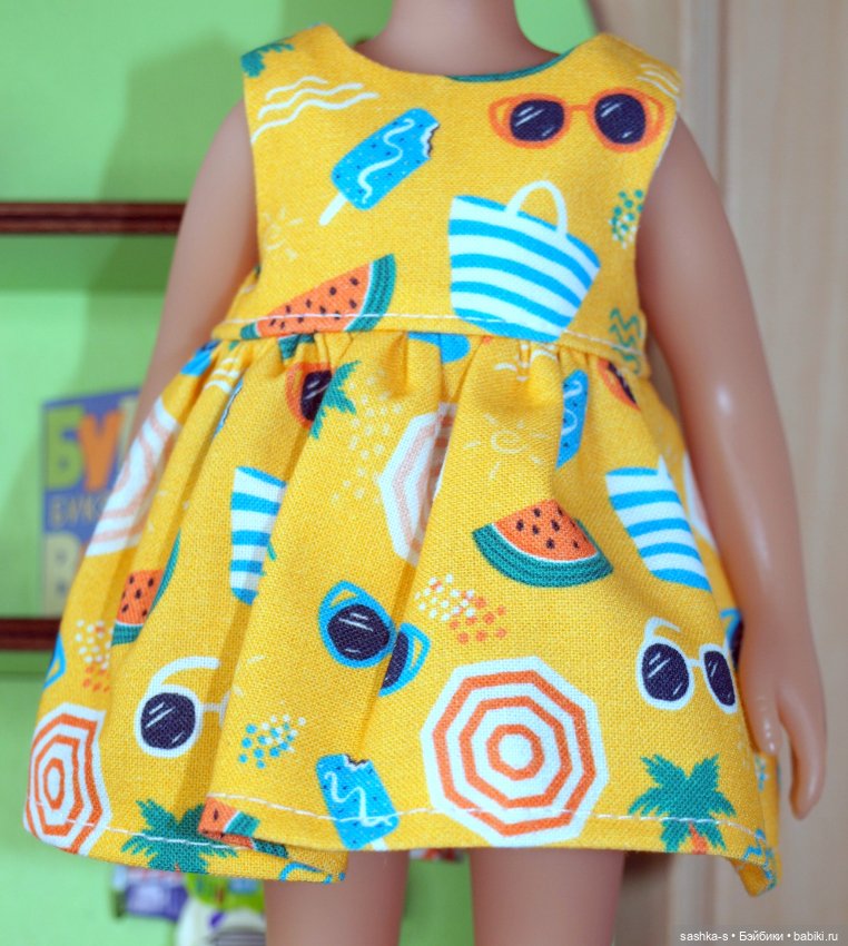 Летние платья для любимых кукол. Часть 2