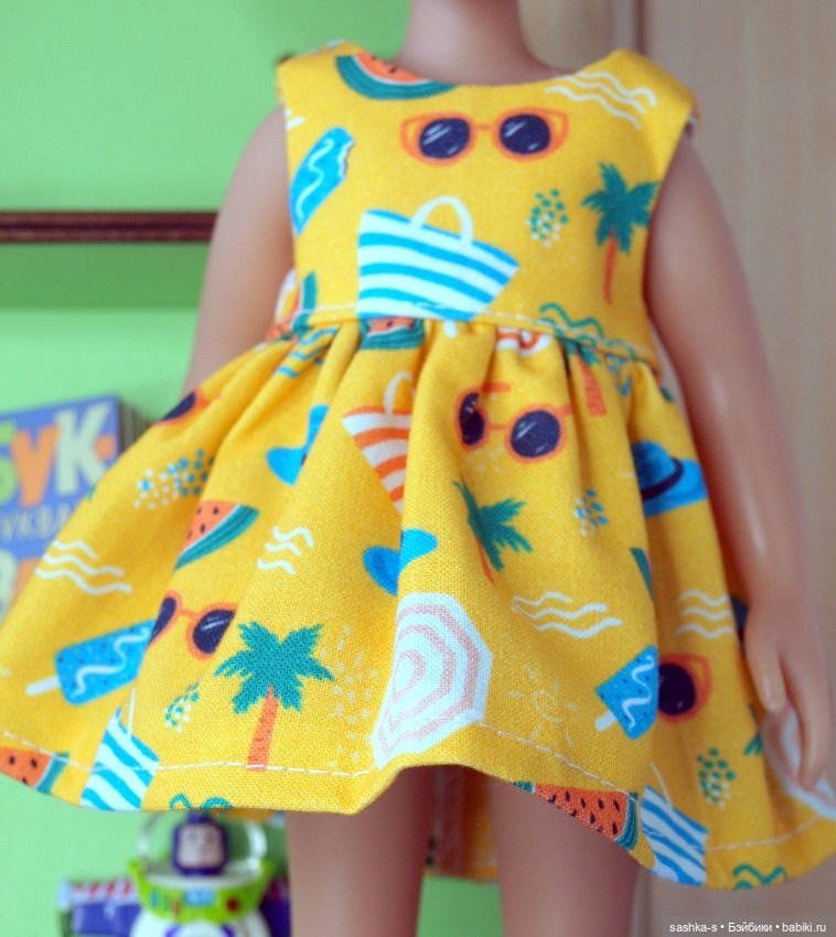 Летние платья для любимых кукол. Часть 2