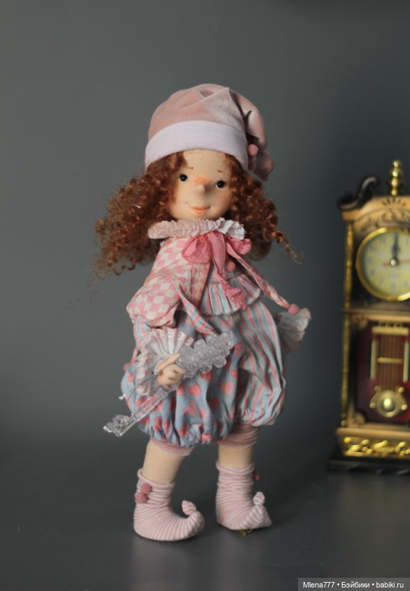 Буратинка — Авторские текстильные куклы: Вальдорфские (фото 4)