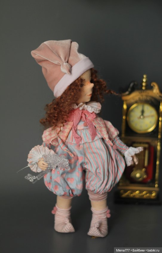 Буратинка — Авторские текстильные куклы: Вальдорфские (фото 7)