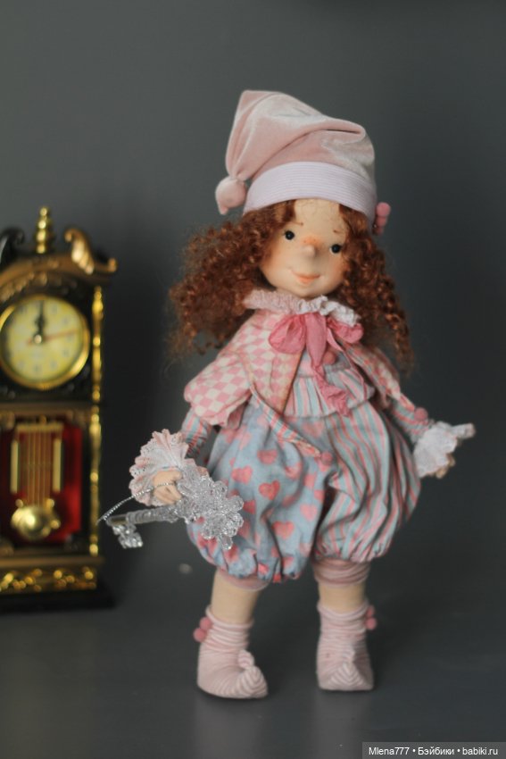 Буратинка — Авторские текстильные куклы: Вальдорфские (фото 8)