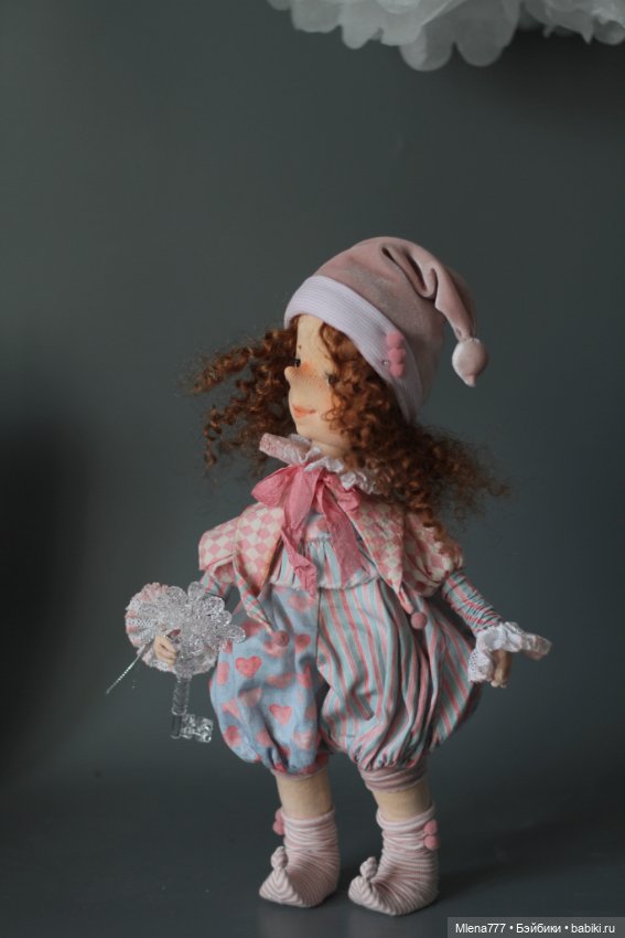 Буратинка — Авторские текстильные куклы: Вальдорфские (фото 9)