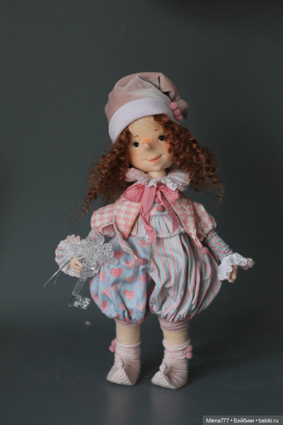 Буратинка — Авторские текстильные куклы: Вальдорфские