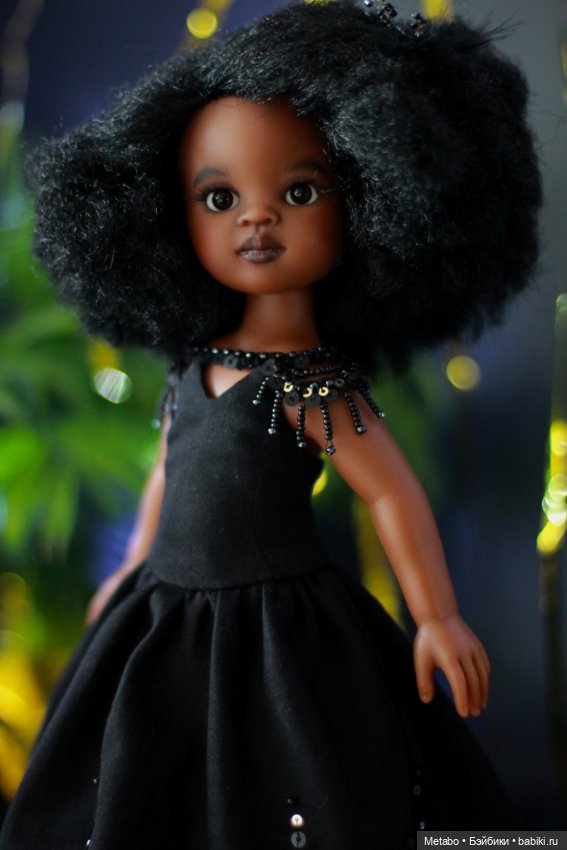 Черный - это красиво — Одежда и обувь для кукол своими руками: фото (фото 7)