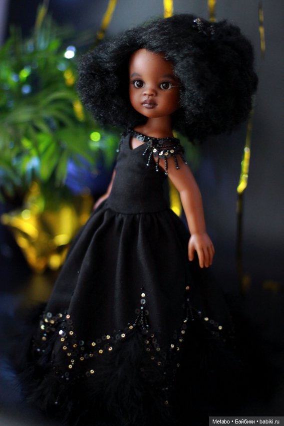 Черный - это красиво — Одежда и обувь для кукол своими руками: фото