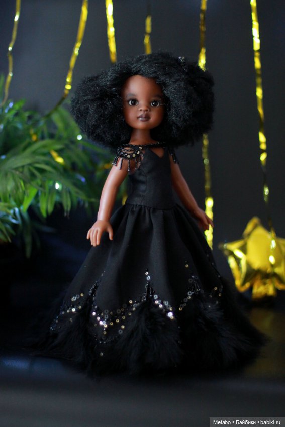 Черный - это красиво — Одежда и обувь для кукол своими руками: фото (фото 9)