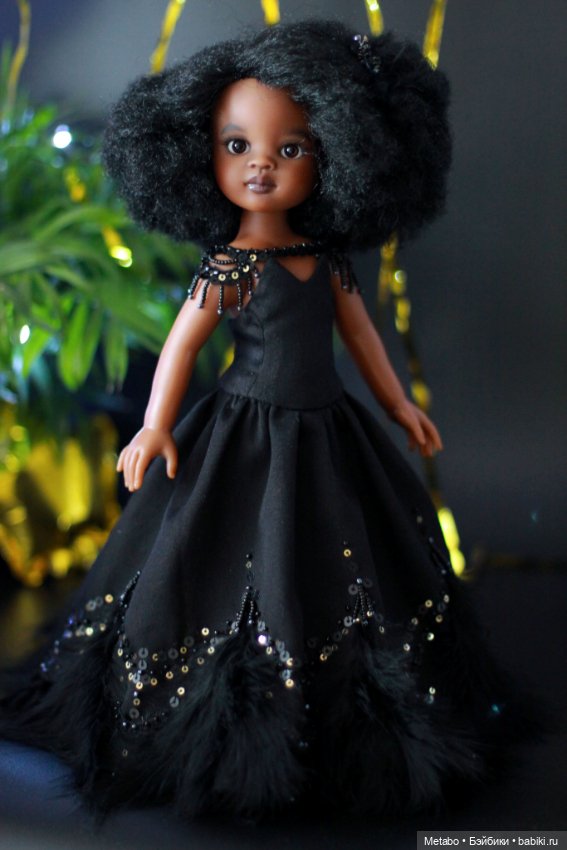 Черный - это красиво — Одежда и обувь для кукол своими руками: фото (фото 8)