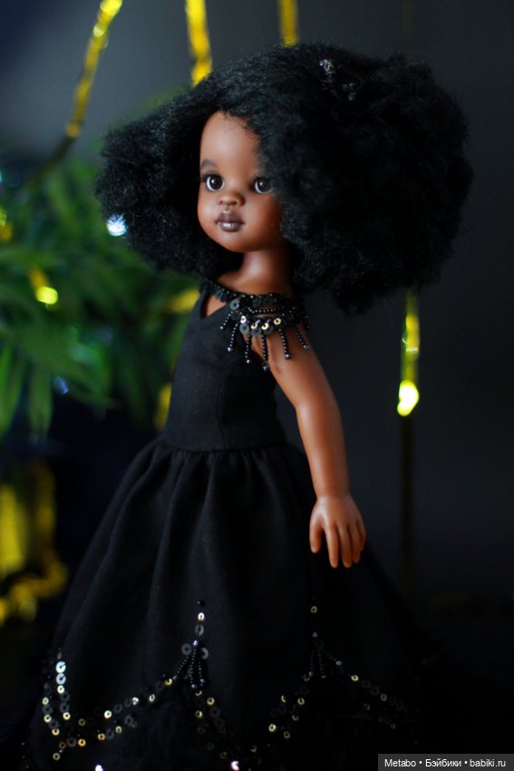 Черный - это красиво — Одежда и обувь для кукол своими руками: фото (фото 4)
