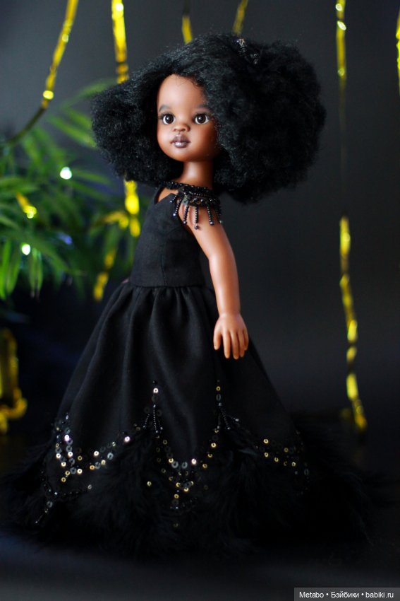 Черный - это красиво — Одежда и обувь для кукол своими руками: фото (фото 5)