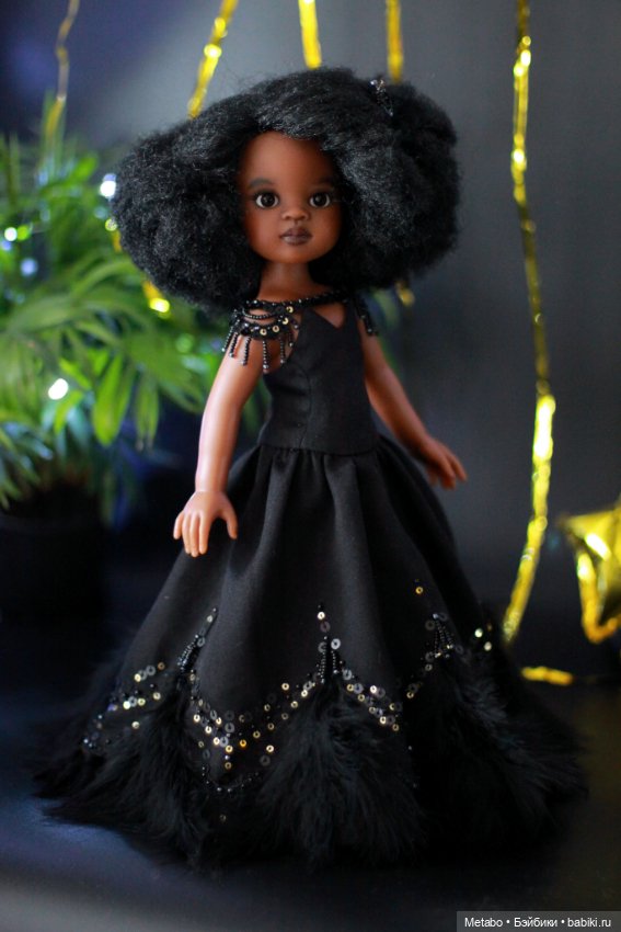 Черный - это красиво — Одежда и обувь для кукол своими руками: фото
