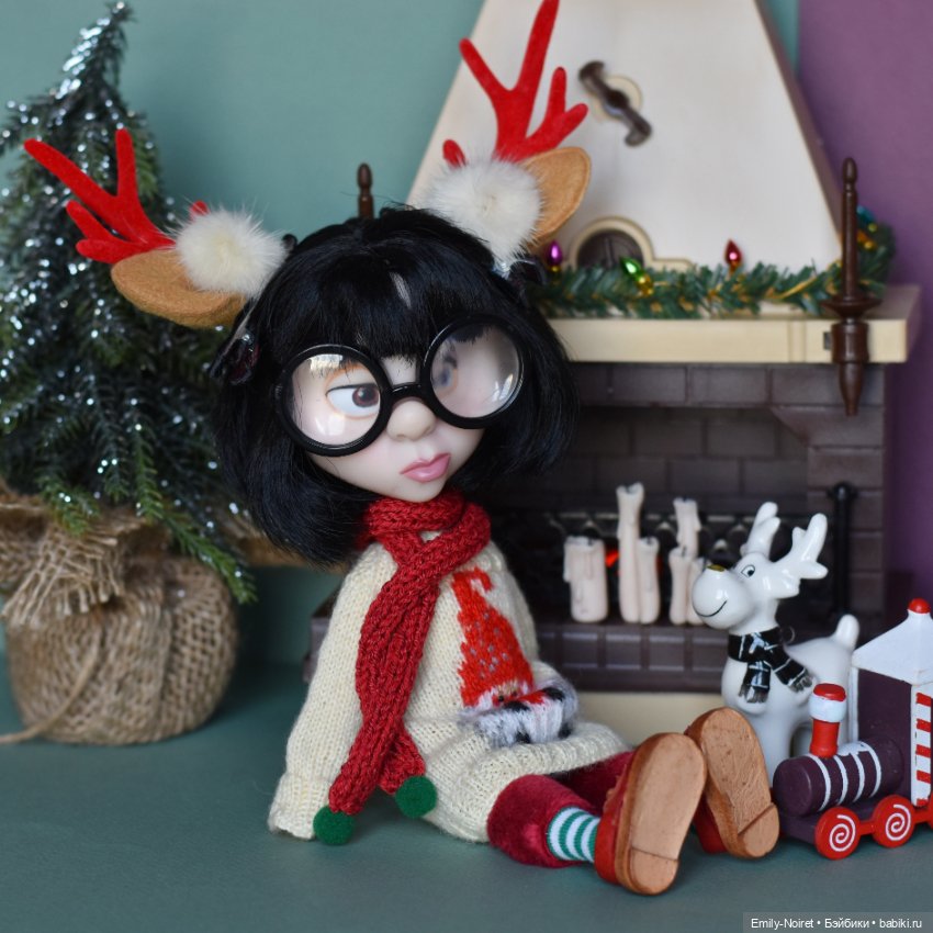 Новогодняя Эдна — Кукла Эдна Мод (Edna Mode): Суперсемейка (The Incredibles) (фото 8)
