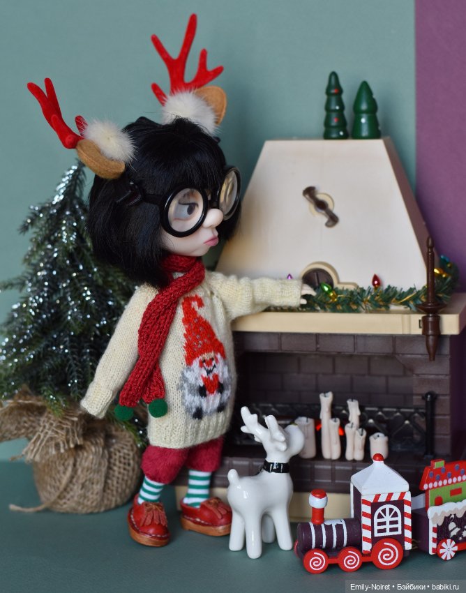 Новогодняя Эдна — Кукла Эдна Мод (Edna Mode): Суперсемейка (The Incredibles) (фото 7)