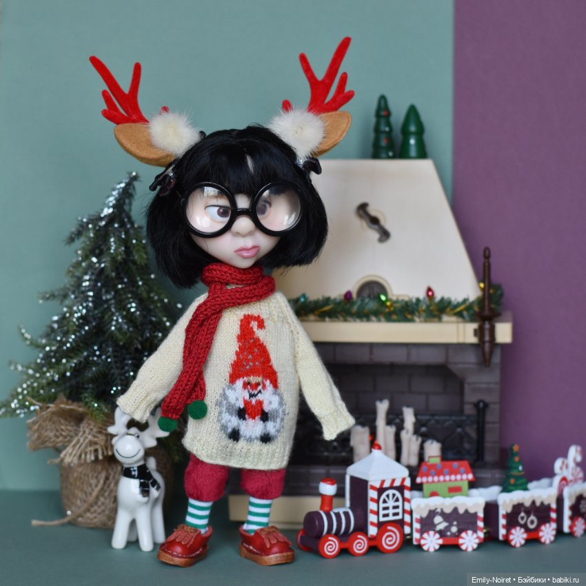 Новогодняя Эдна — Кукла Эдна Мод (Edna Mode): Суперсемейка (The Incredibles)