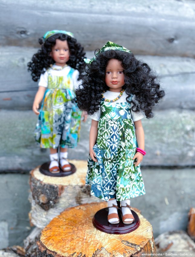 Прогулки с ранним Тоннером, Nina in Batik