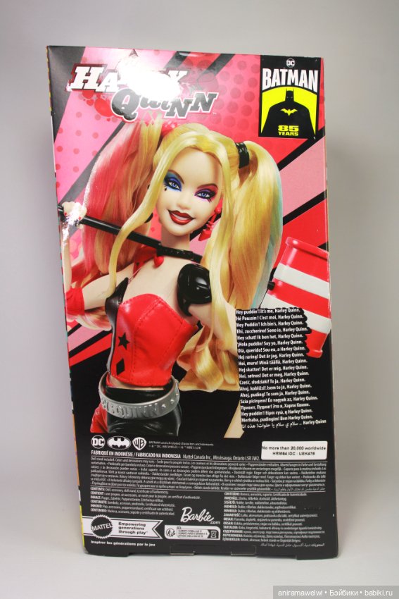 Выход barbie Harley Quinn, мой второй неожиданный подарок (фото 3)