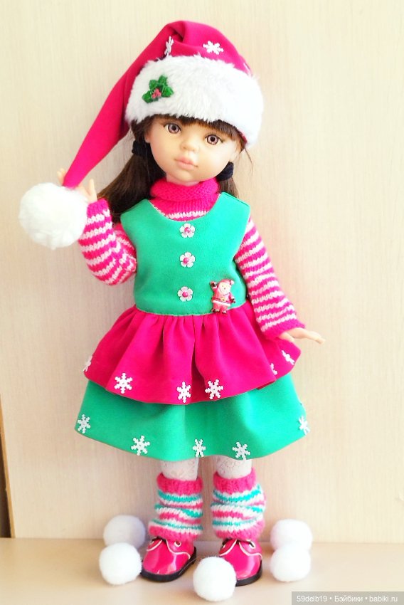 Костюм карнавальный "Рождественская Гномушка"