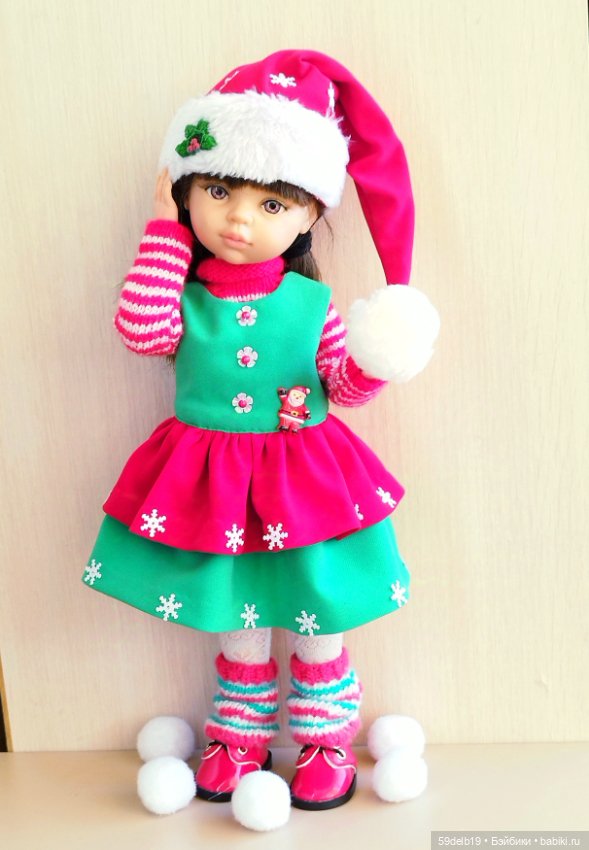 Костюм карнавальный "Рождественская Гномушка" (фото 2)