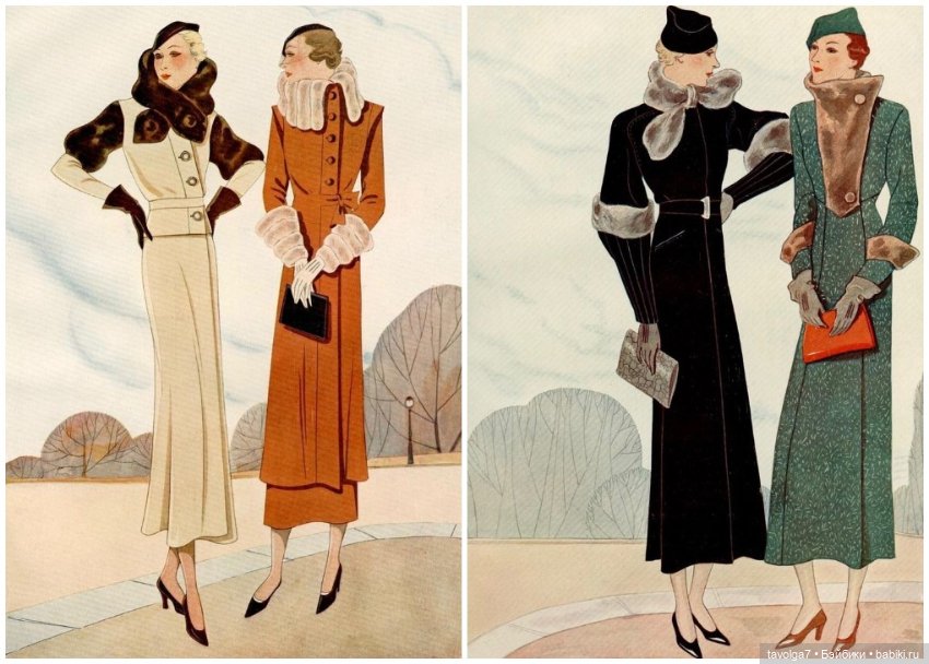 Зимняя мода 1930х — Культура (фото 3)