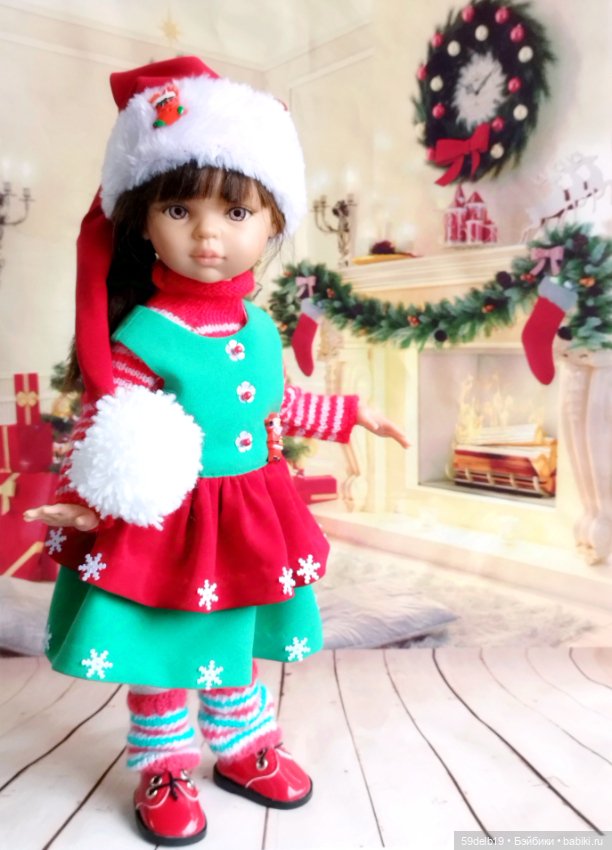 Костюм карнавальный "Рождественская Гномушка"