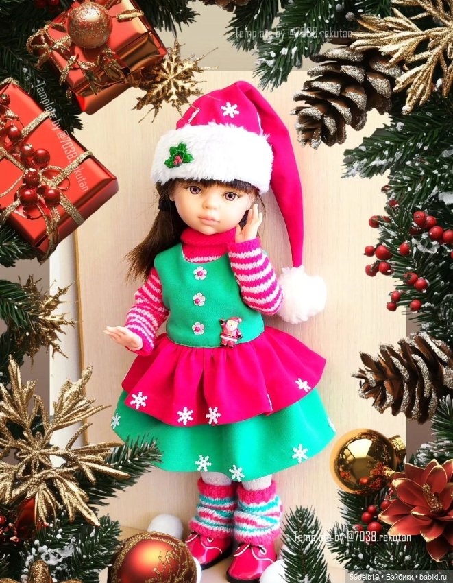 Костюм карнавальный "Рождественская Гномушка" (фото 6)