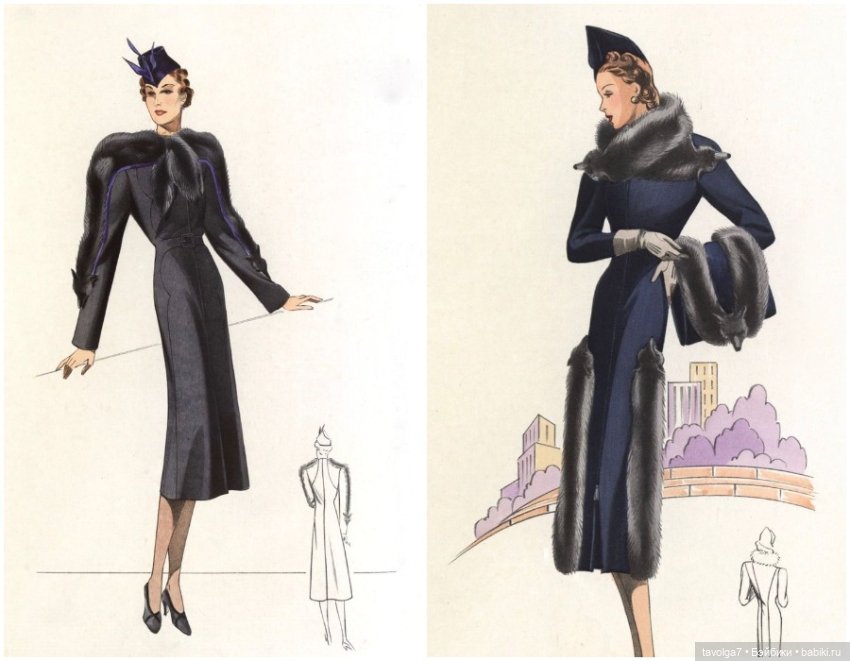Зимняя мода 1930х — Культура