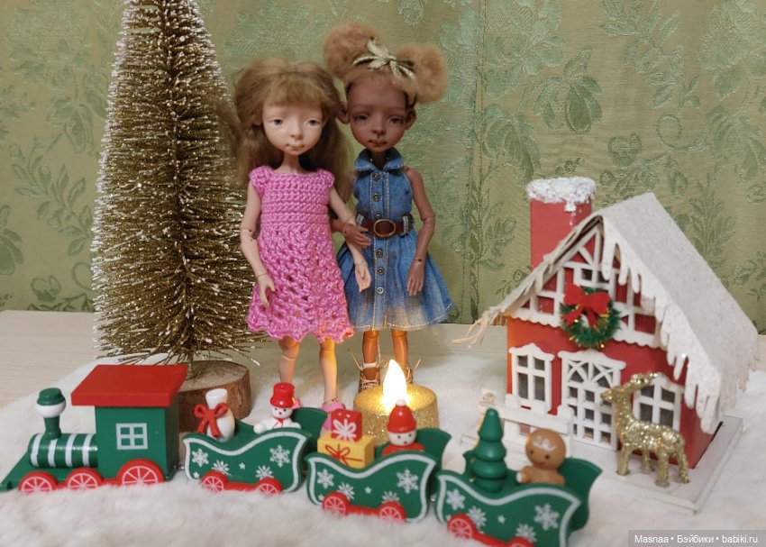 Двойное счастье 😀 — Домашние фото авторских кукол: личные коллекции (фото 6)