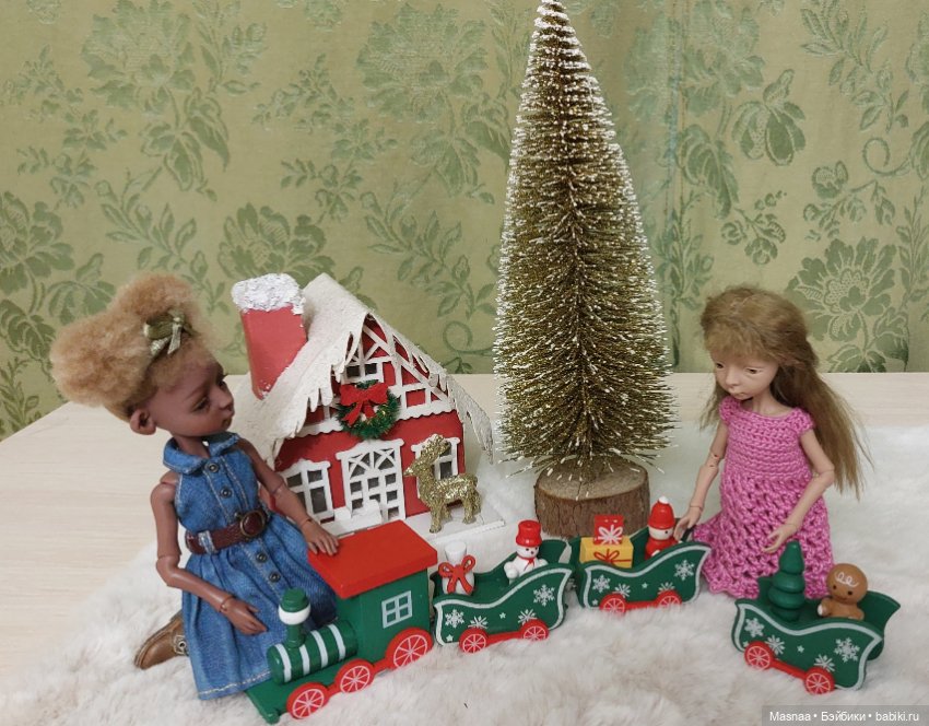 Двойное счастье 😀 — Домашние фото авторских кукол: личные коллекции