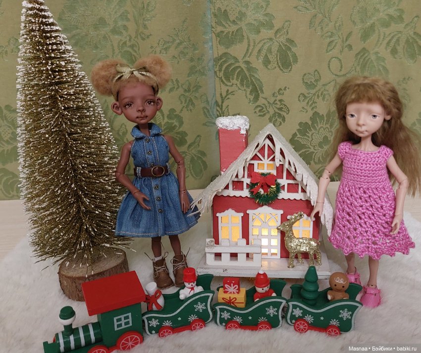 Двойное счастье 😀 — Домашние фото авторских кукол: личные коллекции (фото 7)