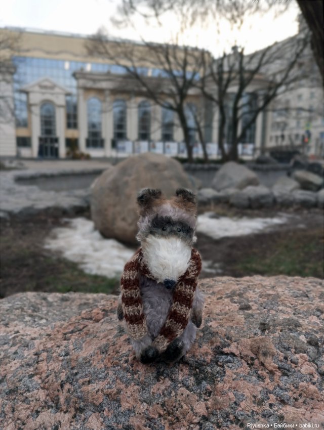 По улицам Москвы с енотом Боней (фото 3)