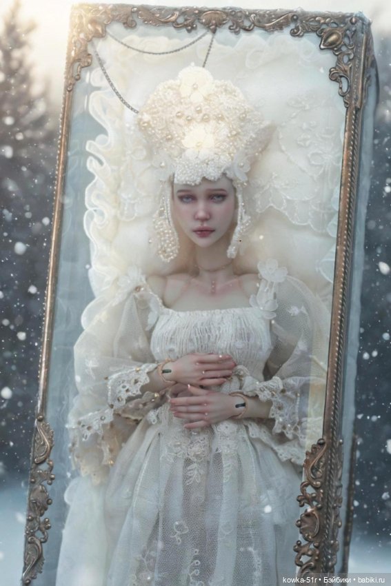 Авторские шарнирные куклы своими руками: лепка (фото 4)