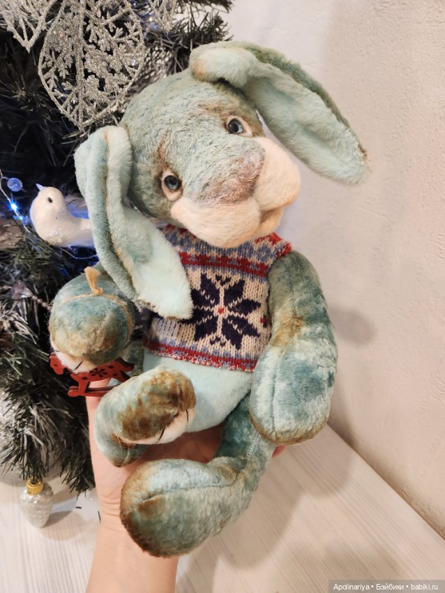 Bunny кролик-тедди 🐇 — Авторские мишки Тедди и друзья: фото
