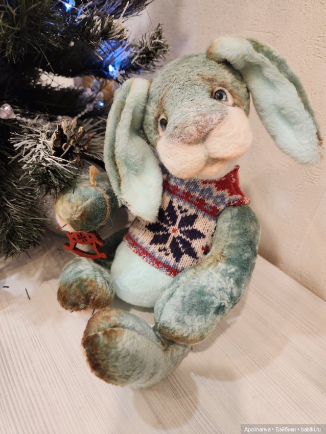 Bunny кролик-тедди 🐇 — Авторские мишки Тедди и друзья: фото (фото 8)