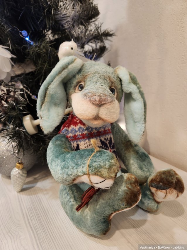 Bunny кролик-тедди 🐇 — Авторские мишки Тедди и друзья: фото (фото 2)