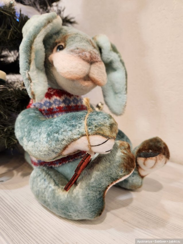 Bunny кролик-тедди 🐇 — Авторские мишки Тедди и друзья: фото (фото 7)