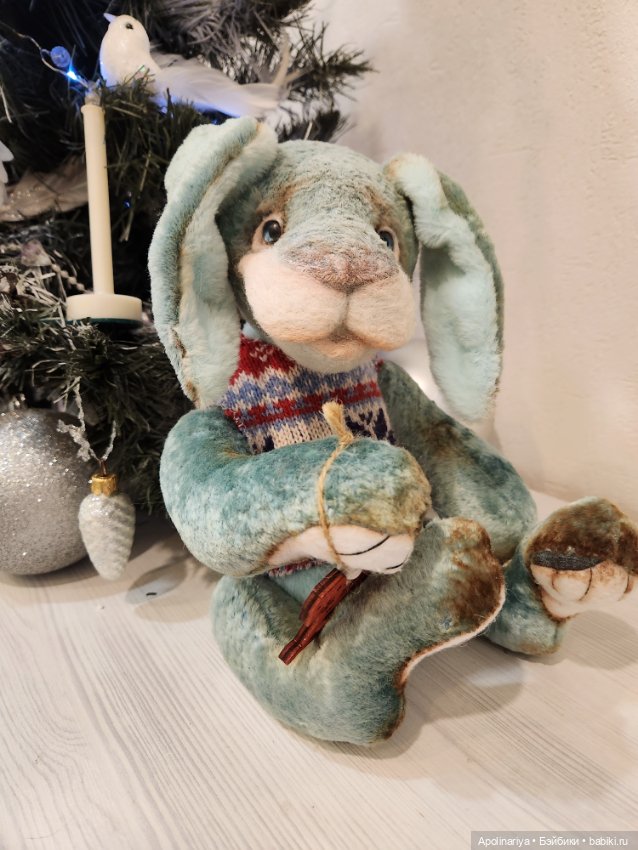 Bunny кролик-тедди 🐇 — Авторские мишки Тедди и друзья: фото (фото 4)