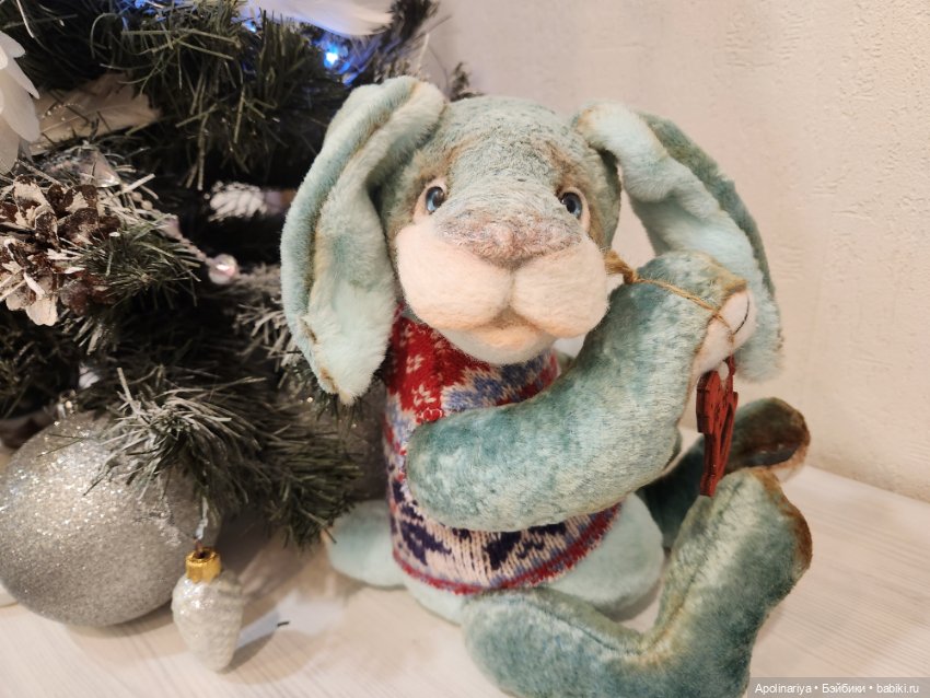 Bunny кролик-тедди 🐇 — Авторские мишки Тедди и друзья: фото (фото 5)