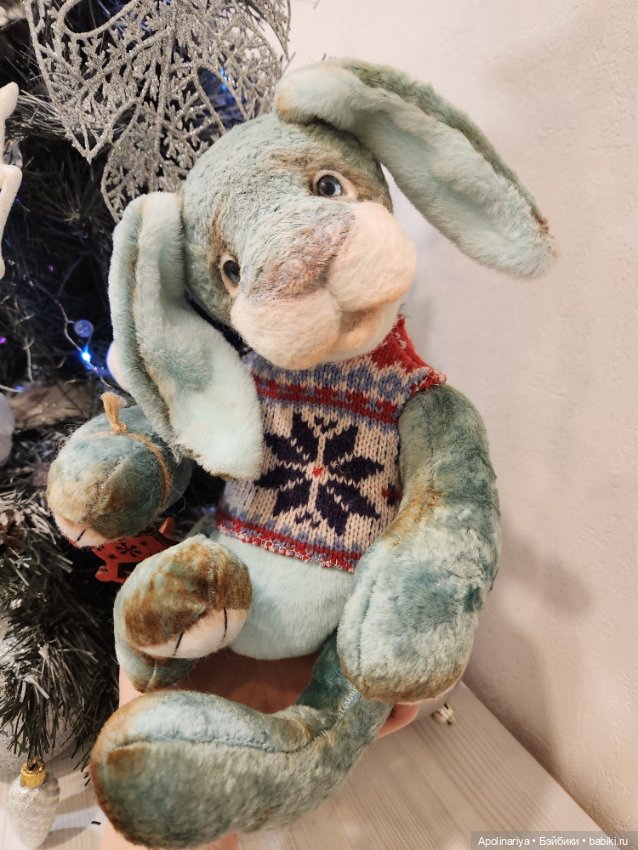 Bunny кролик-тедди 🐇 — Авторские мишки Тедди и друзья: фото (фото 10)