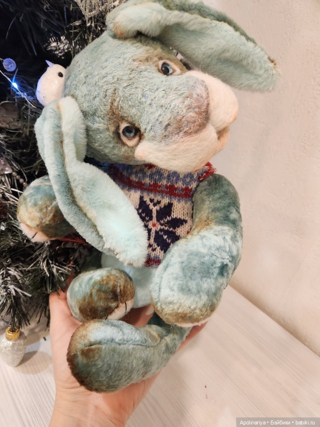 Bunny кролик-тедди 🐇 — Авторские мишки Тедди и друзья: фото