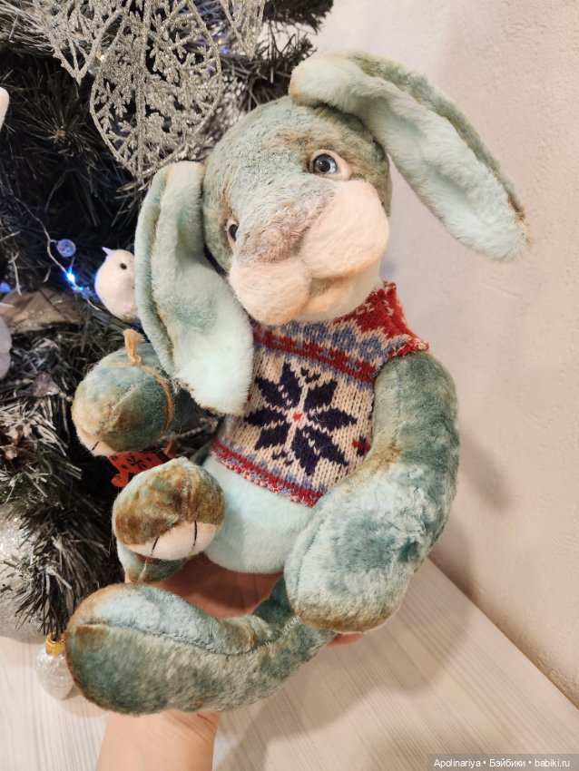 Bunny кролик-тедди 🐇 — Авторские мишки Тедди и друзья: фото