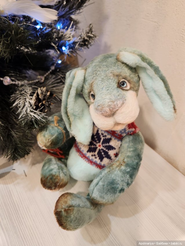 Bunny кролик-тедди 🐇 — Авторские мишки Тедди и друзья: фото (фото 9)