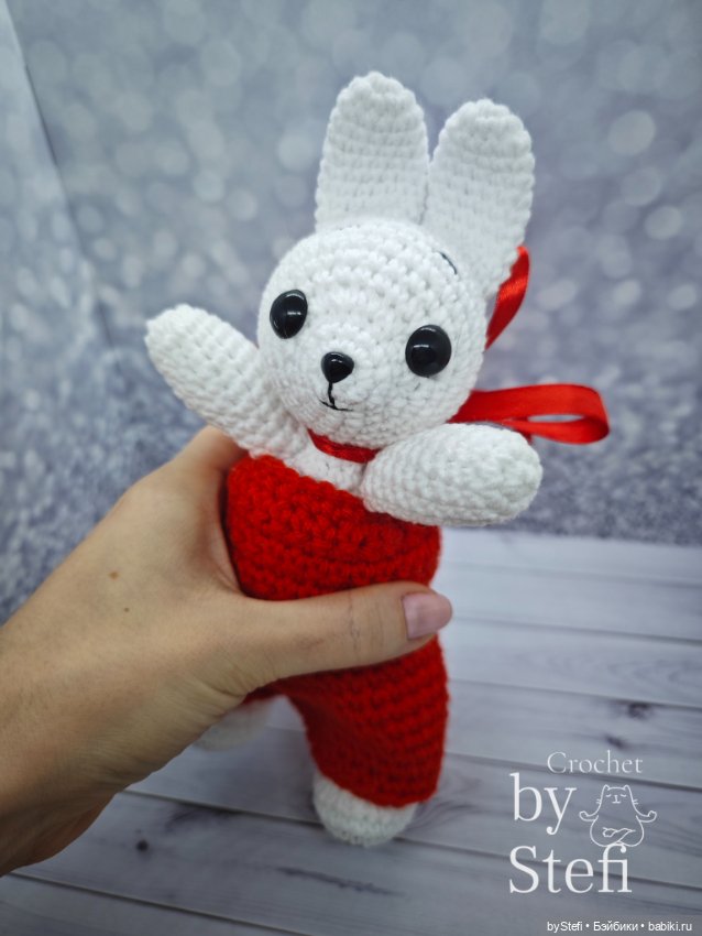 Как можно было не связать любимого зайчишку (фото 4)