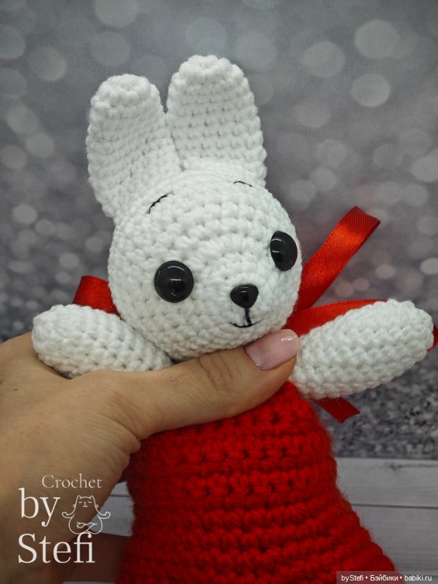 Как можно было не связать любимого зайчишку