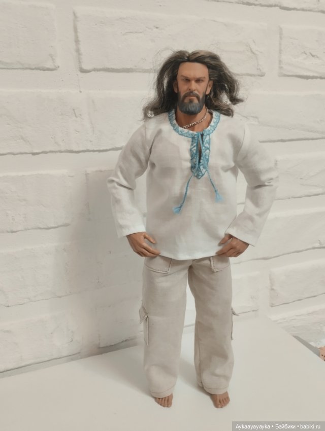 Выкройки для Action figure WorldBox AT027, футболка и рубашка (фото 6)